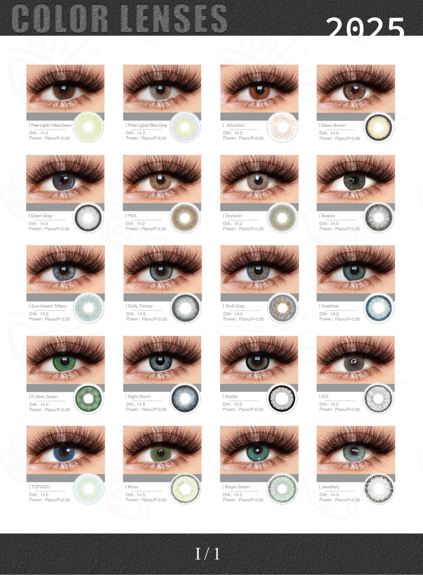 LENSES COLORS