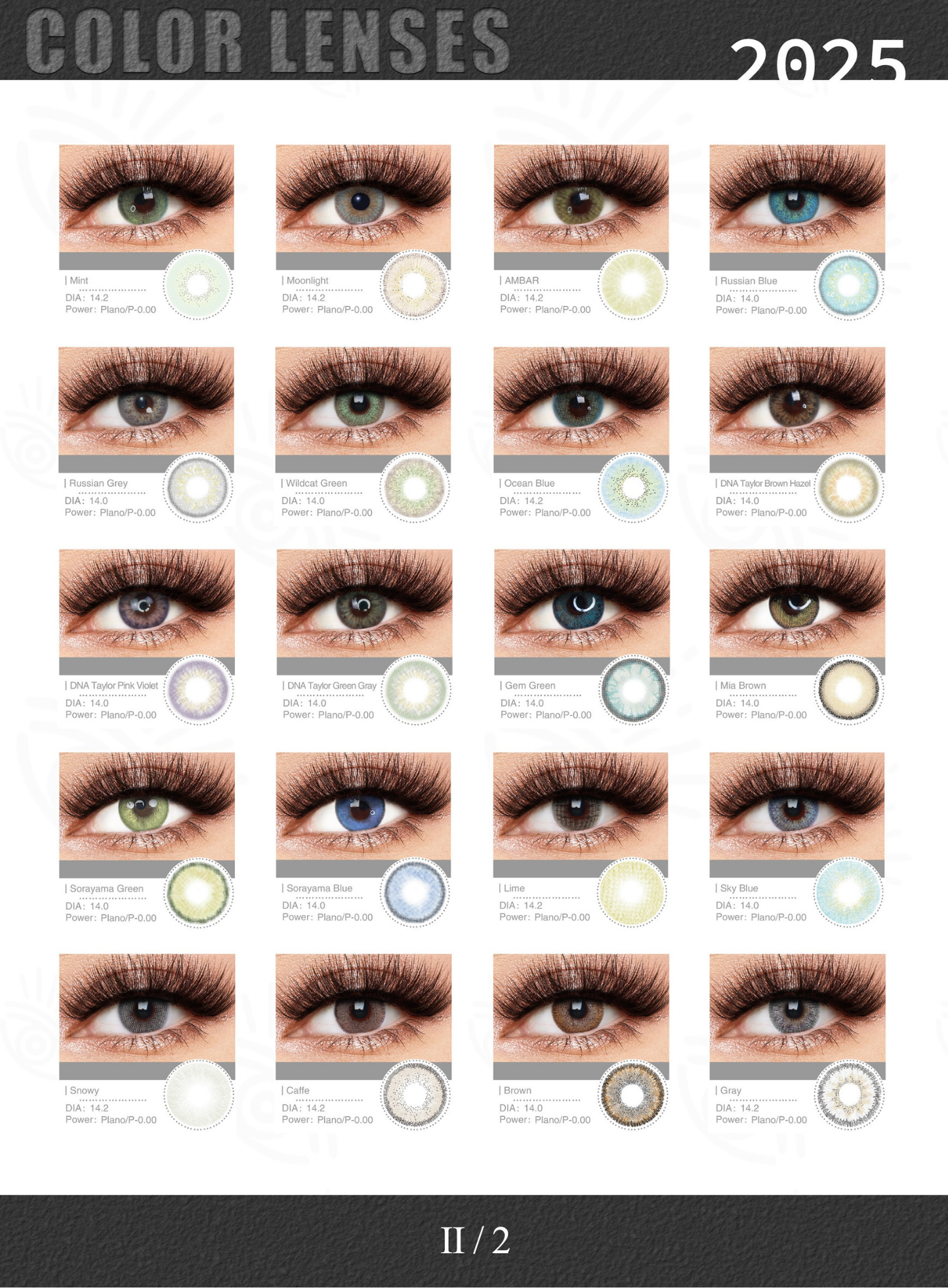 LENSES COLORS